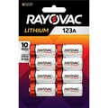 Rayovac Battry Lithium 123A 8Pk RL123A-8TG